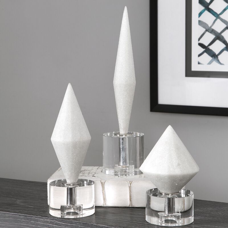 Alize Stone Sculptures (Set Of 3)